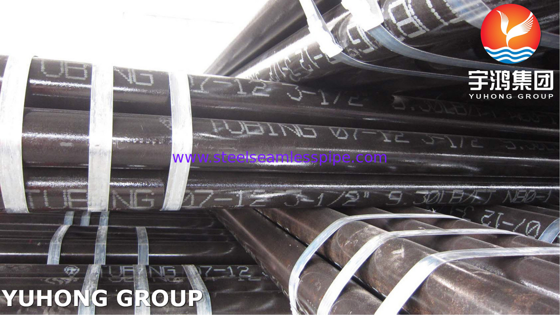 API 5CT Gr N80-1 N80-Q তেল ও গ্যাস প্ল্যান্টের জন্য কার্বন ইস্পাত সিউমলেস কেসিং এবং টিউবিং