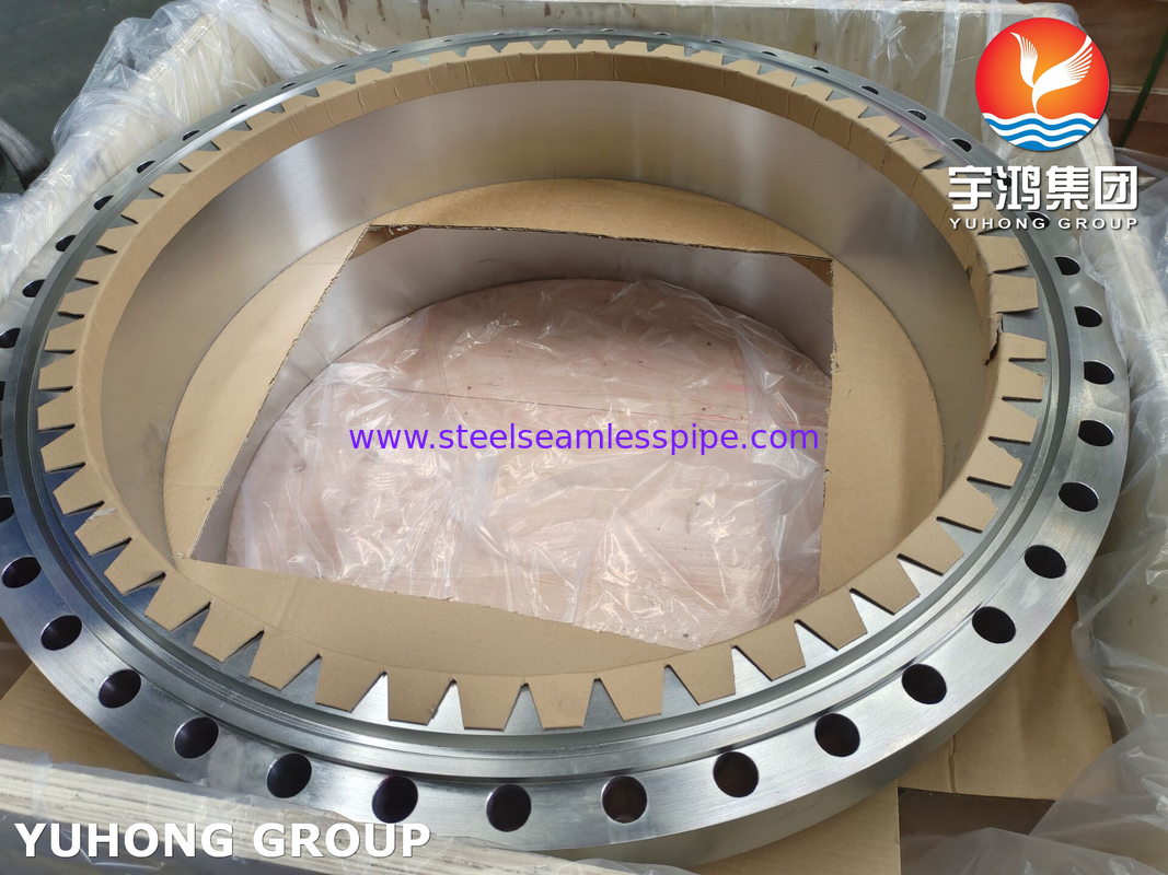 স্টেইনলেস স্টীল ওয়েল্ড নেক RTJ ফ্ল্যাঞ্জ ASME B16.5 ASTM A182 F310 WNRTJ ফ্ল্যাঞ্জ