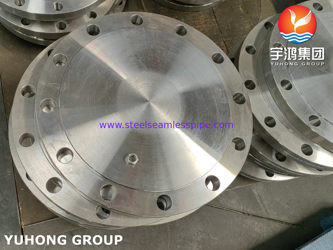 ASME B16.5 ASTM A105 / A105N কার্বন ইস্পাত ব্লাইন্ড ফ্ল্যাঞ্জ ফোরজড BLRF ফ্ল্যাঞ্জ
