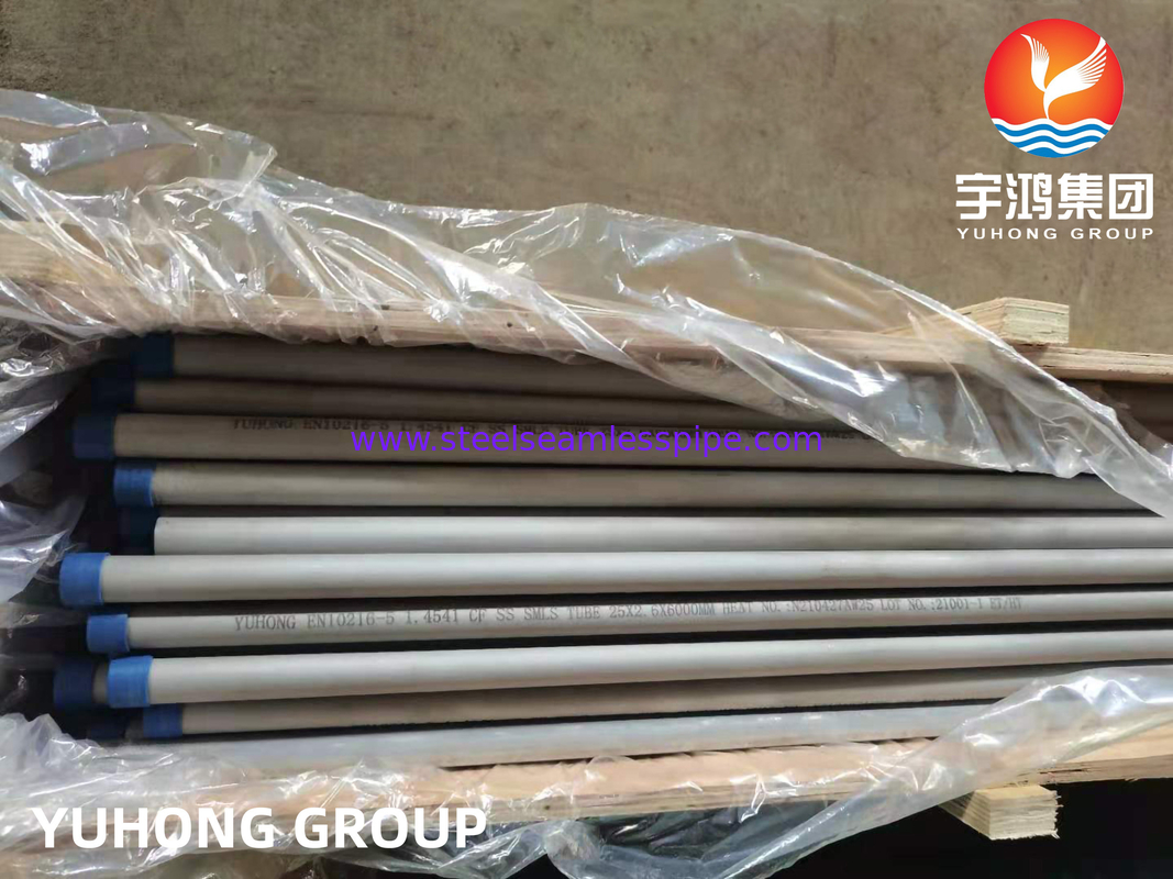 ASTM A268 / ASME SA268 TP410/TP430 স্টেইনলেস স্টীল সিউমলেস টিউব/পাইপ জন্য তাপ এক্সচেঞ্জার কনডেন্সার