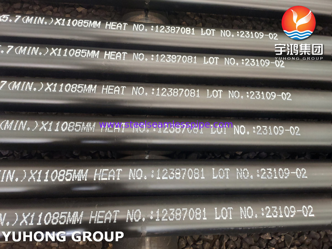 ASME SA213 T9 T11 T22 T91 অ্যালগরি স্টীল সিউমলেস টিউব ফায়ার ফার্নেস টিউব জন্য