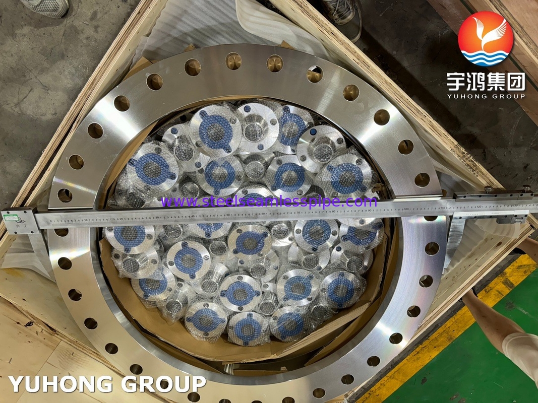 ASTM A240 F904L AWWA C207 টেবিল ২ ক্লাস ডি জল সিস্টেমের জন্য স্টিল রিং ফ্ল্যাঞ্জ