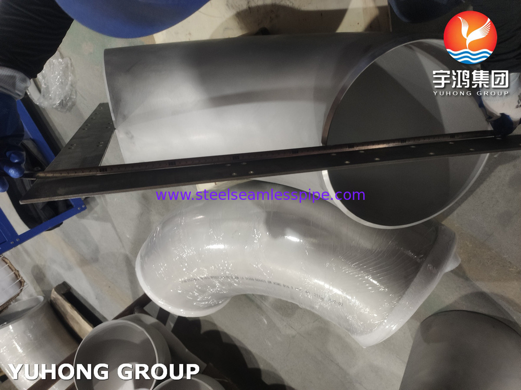 সুপার ডুপ্লেক্স স্টীল সিউমলেস এএসটিএম A815 S32750-S ফিটিং জারা প্রতিরোধের