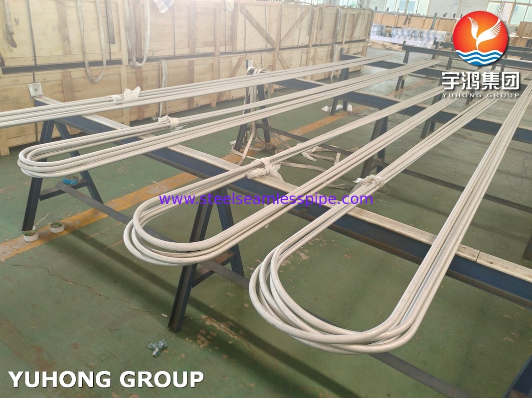 স্টেইনলেস স্টীল সিউমলেস টিউব ASME SA213 TP304 1.4301 19.05 X 1.65 X তাপ এক্সচেঞ্জারের জন্য দৈর্ঘ্য