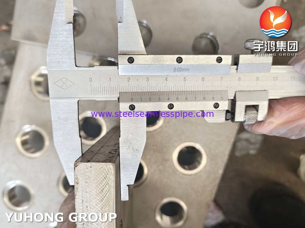 ASTM A240 TP304 চাপ এবং তাপমাত্রা পরিচালনার জন্য টিউব শীট এবং সমর্থন প্লেট
