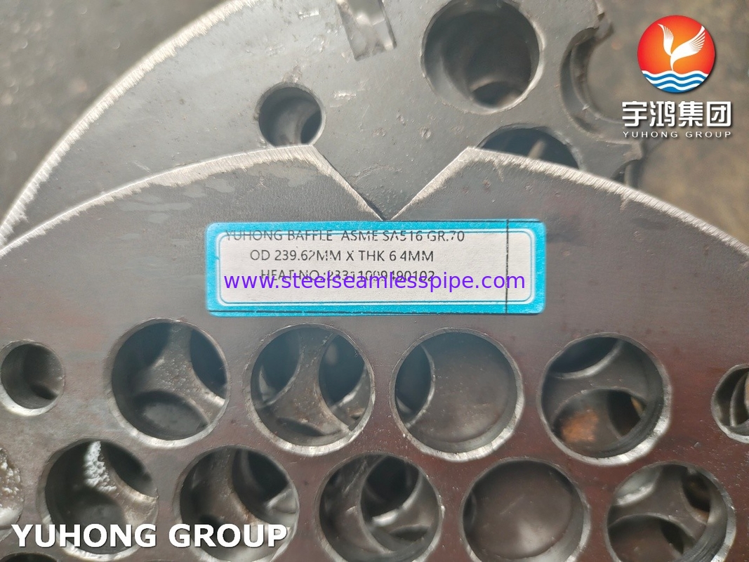 ASTM B171 C71500 কপার নিকেল 70/30 শেল এবং টিউব তাপ এক্সচেঞ্জারের জন্য টিউব শীট
