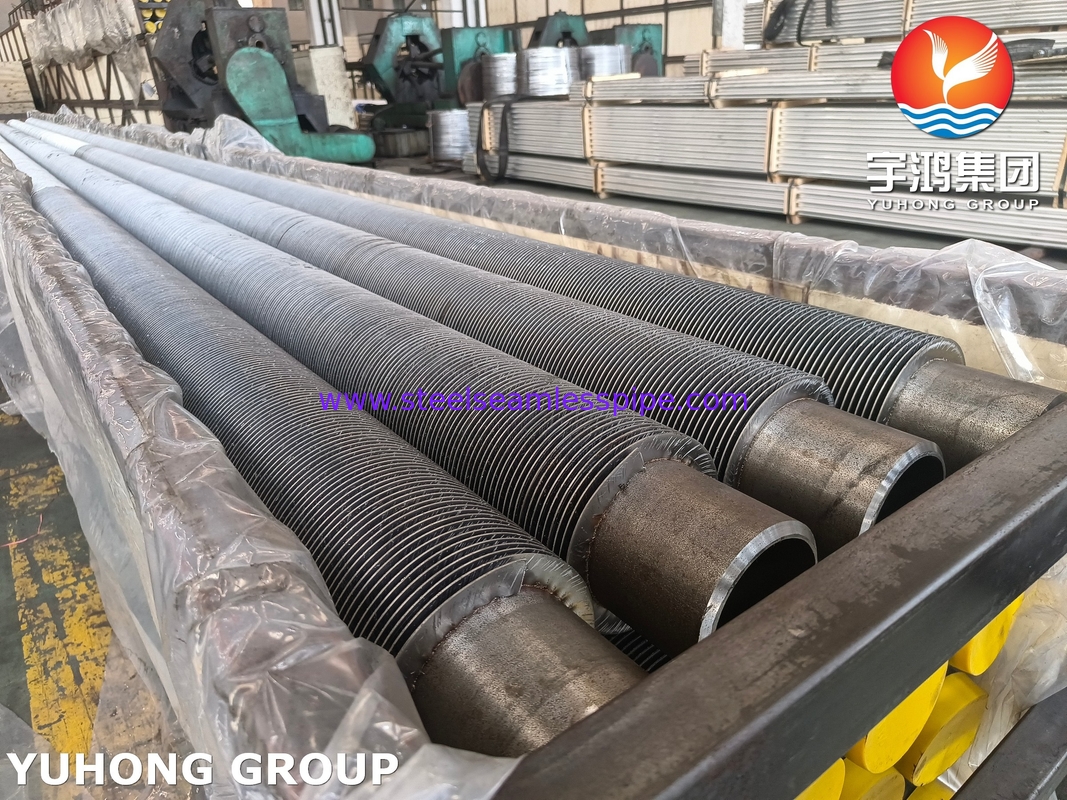 HFW সলিড প্লেইন ফিনড টিউব, ASTM A335 P22 অ্যালগরি স্টীল বোতল জন্য seamless পাইপ