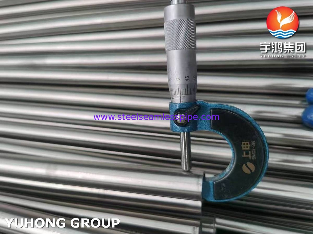 ASTM A249 TP316L BA স্টেইনলেস স্টীল ওয়েল্ডড টিউব জন্য বয়লার এবং তাপ এক্সচেঞ্জার