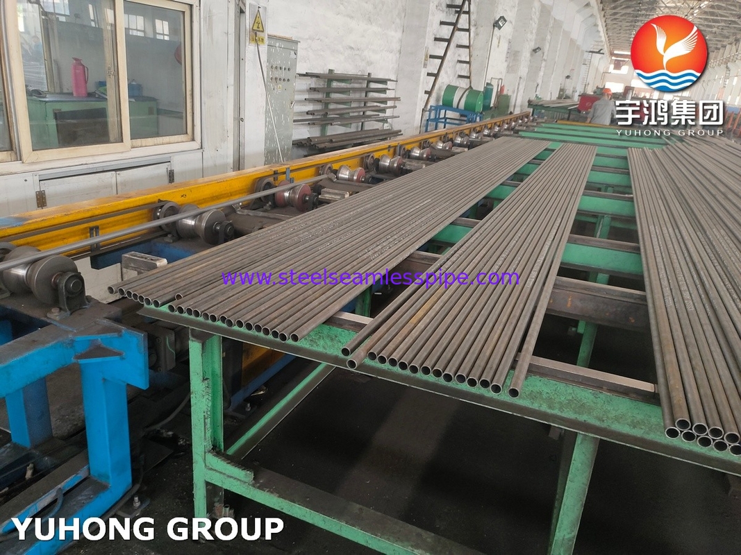 ASME SA179 KCS কার্বন ইস্পাত হিট এক্সচেঞ্জারগুলির জন্য সিউমলেস টিউব HIC SSC পরীক্ষা করা হয়েছে
