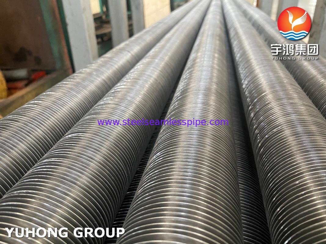 হাই ফ্রিকোয়েন্সি ওয়েল্ডিং ASTM A106 Gr.B কার্বন স্টীল ফিন পাইপ হিটার জন্য