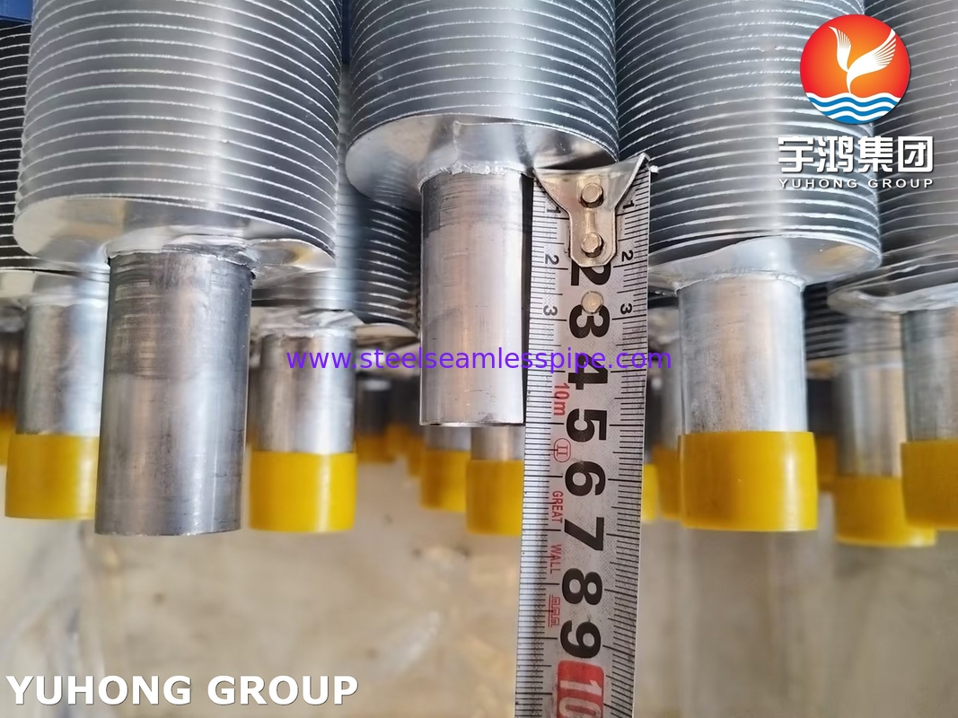 ASME A179 কার্বন ইস্পাত ফিন টিউব রান L টাইপ এয়ার কন্ডিশনার জন্য