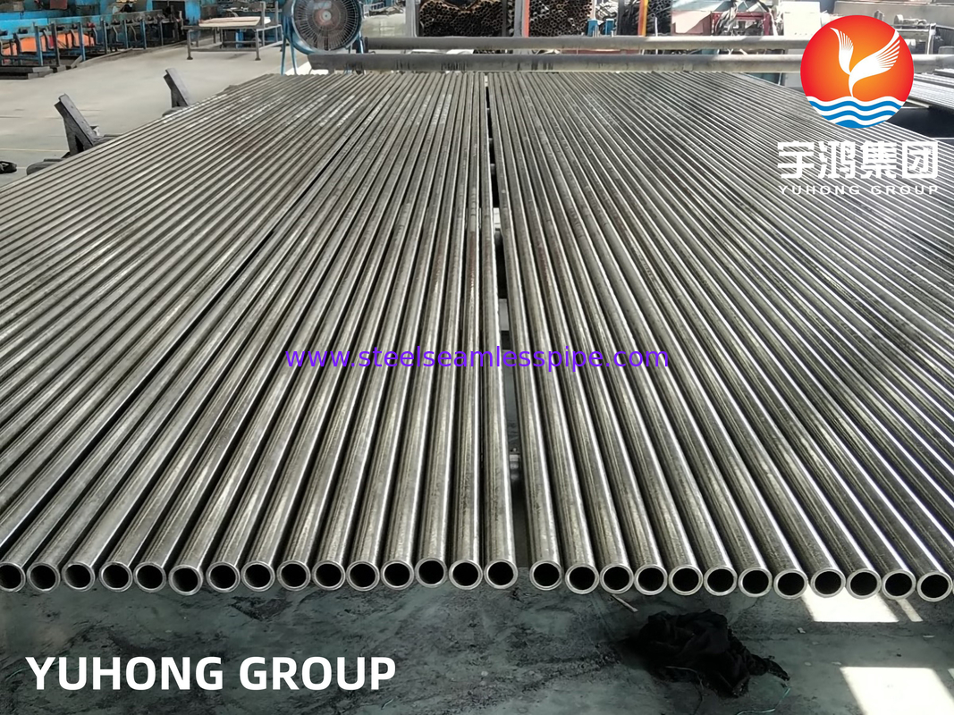 ASME SA214/SA214M-2019 কার্বন স্টিল ওয়েল্ডড টিউব ফর হিট এক্সচেঞ্জার ব্লোডাউন ড্রাম হিটার