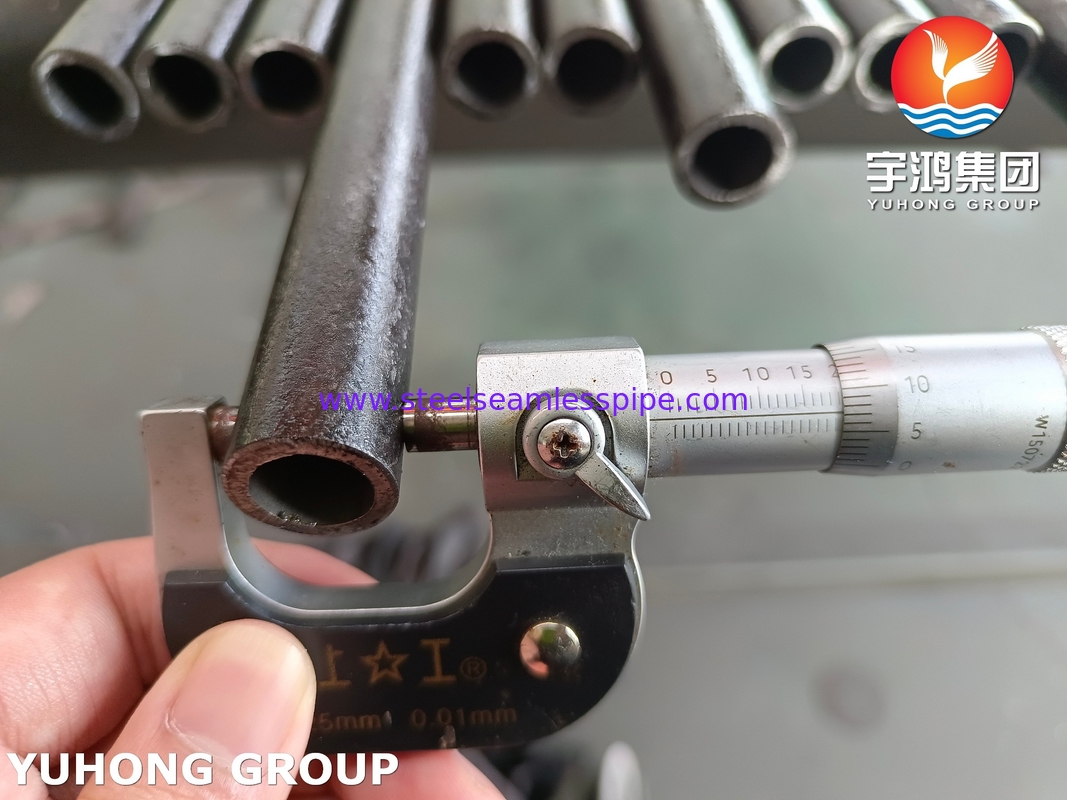 ASTM A334 Gr.6 অ্যালােয় ইস্পাত বিজোড় টিউব বয়লার এবং তাপ বিনিময়কারীর জন্য