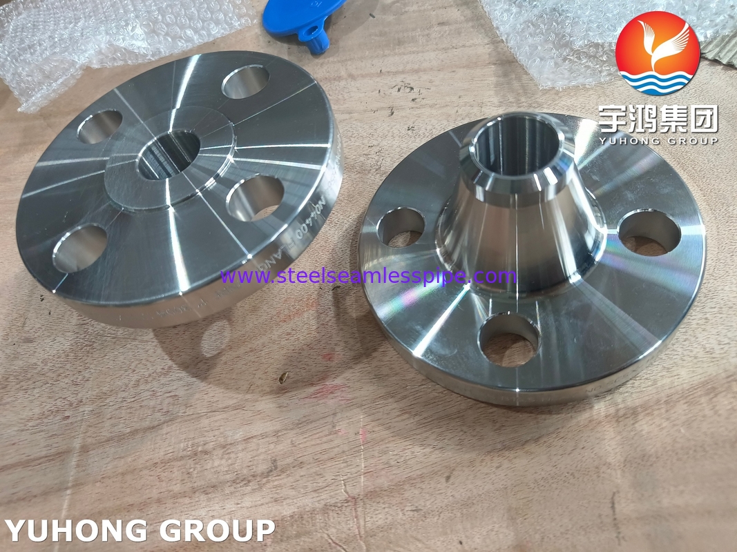 ASTM B564 UNS N04400 / Monel 400 ওয়েল্ড নেক ফ্ল্যাঞ্জ ASME B16.5 WNRF ফ্ল্যাঞ্জ