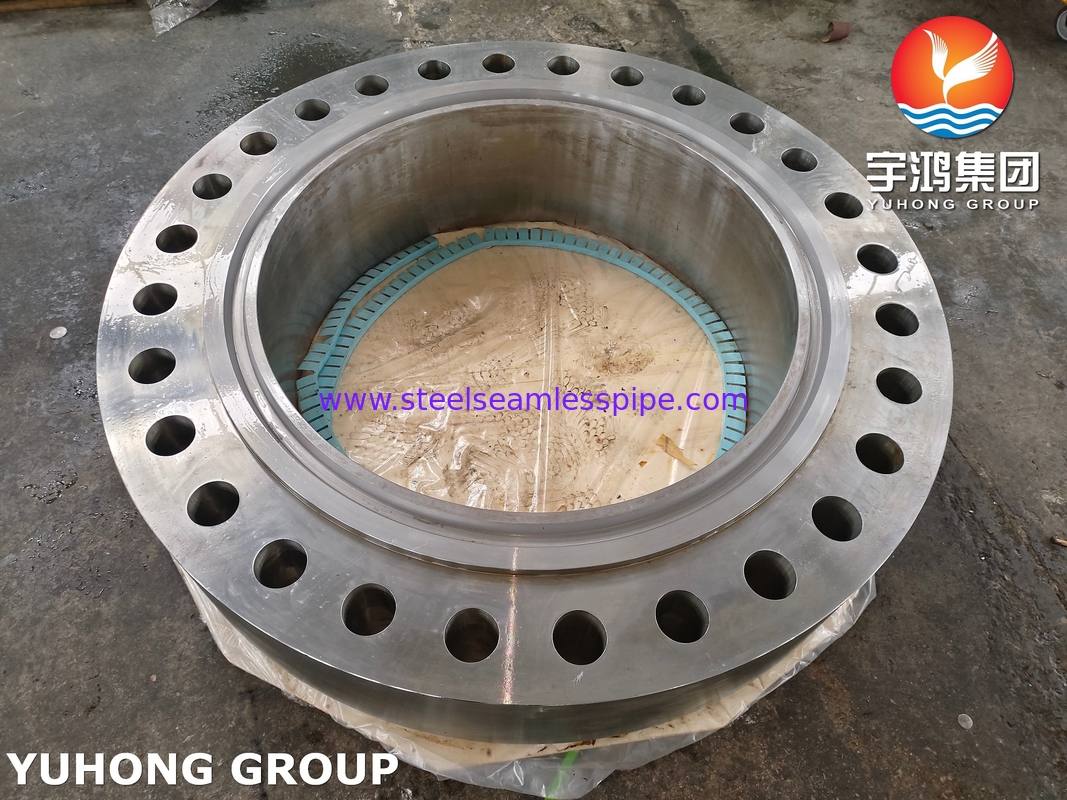 ASME SA266 Gr.2N কার্বন ইস্পাত ফোরজিং চাপ জাহাজের জন্য ইস্পাত শরীরের ফ্ল্যাঞ্জ