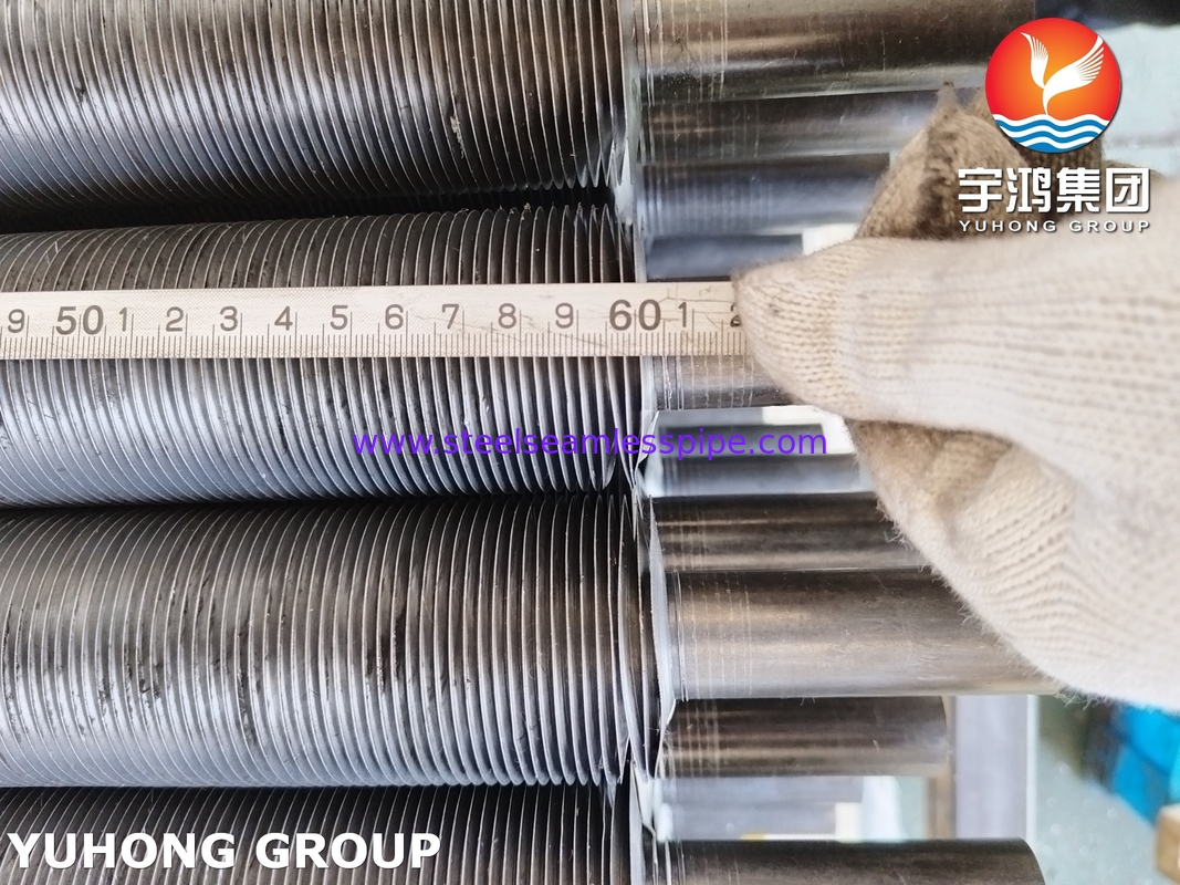 ASTM A213 T5 Fin Tube With Embedded G Type For Corrosive Medium High Pressure Applications (এএসটিএম এ২১৩ টি৫ ফিন টিউব, এমব্রেডেড জি টাইপ সহ) ক্ষয়কারী মাঝারি উচ্চ চাপের অ্যাপ্লিকেশনের জন্য