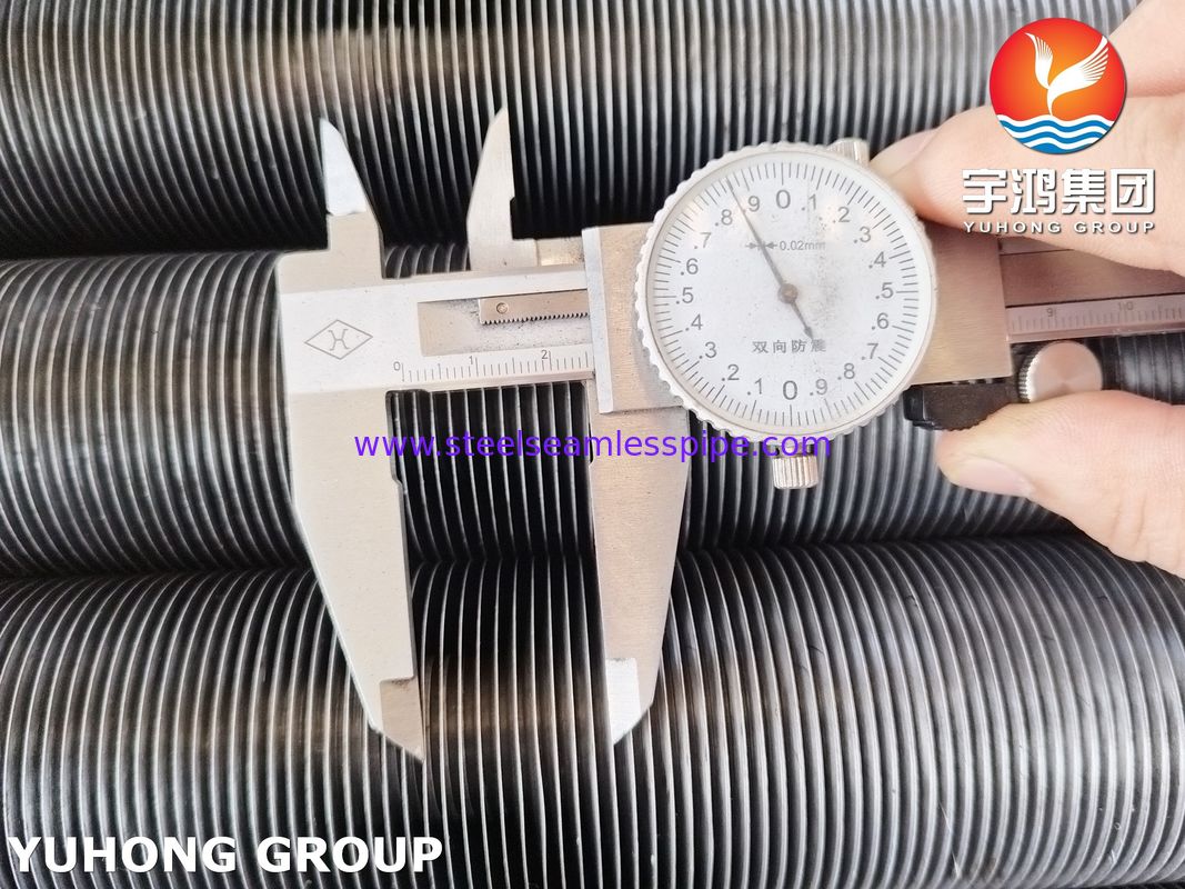 ASTM A213 T5 Fin Tube With Embedded G Type For Corrosive Medium High Pressure Applications (এএসটিএম এ২১৩ টি৫ ফিন টিউব, এমব্রেডেড জি টাইপ সহ) ক্ষয়কারী মাঝারি উচ্চ চাপের অ্যাপ্লিকেশনের জন্য