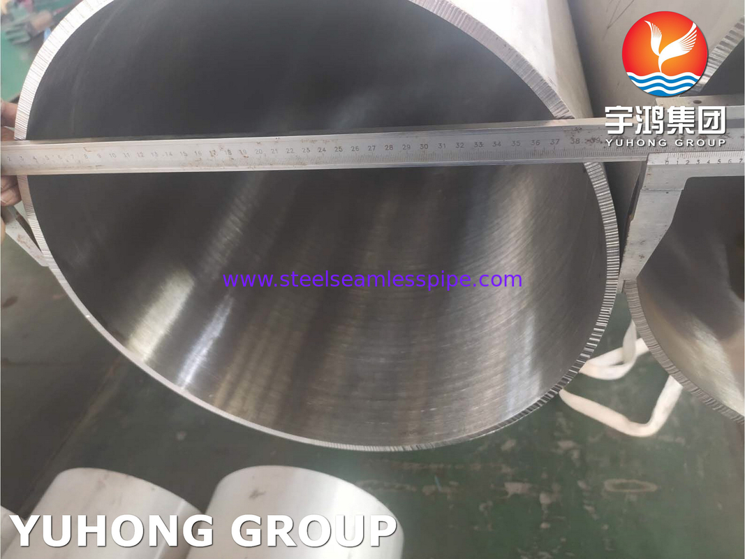 ASTM A312 TP904L স্টেইনলেস স্টীল সিউমলেস পাইপ জন্য পাইপলাইন উচ্চ বিরোধী জারা
