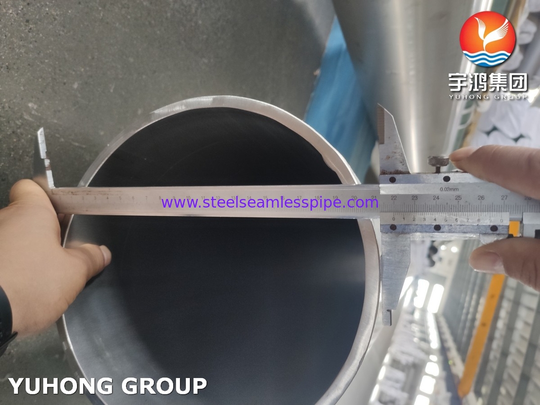 ASTM A928 S32750 রাসায়নিক ও তেল গ্যাস শিল্পের জন্য ডুপ্লেক্স স্টিল ওয়েল্ডড পাইপ