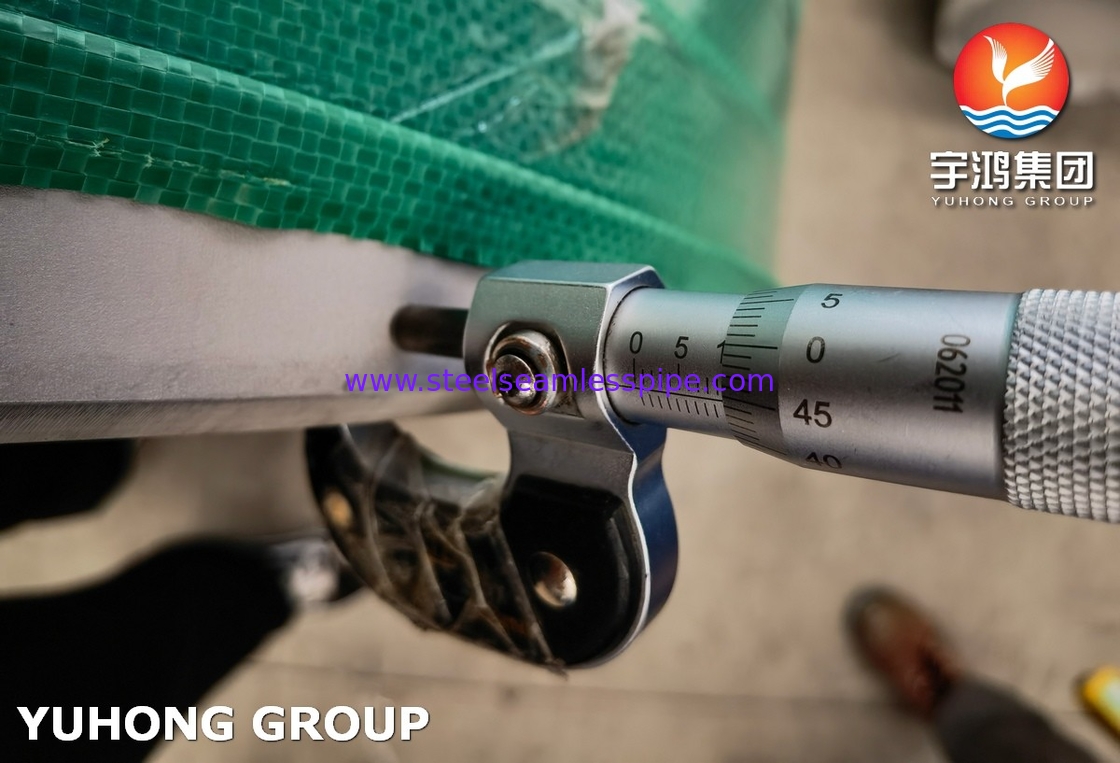 ASTM A358 / ASME SA358 TP316L স্টেইনলেস স্টীল ঢালাই পাইপ রসায়ন তেল গ্যাস জন্য pickled এবং Annealed
