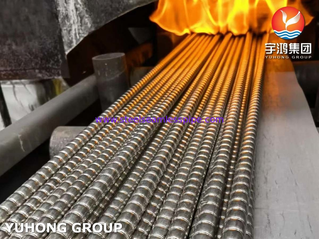 ASME SA312 / ASTM A312 TP310S তাপ এক্সচেঞ্জারের জন্য গলিত ফিন টিউব