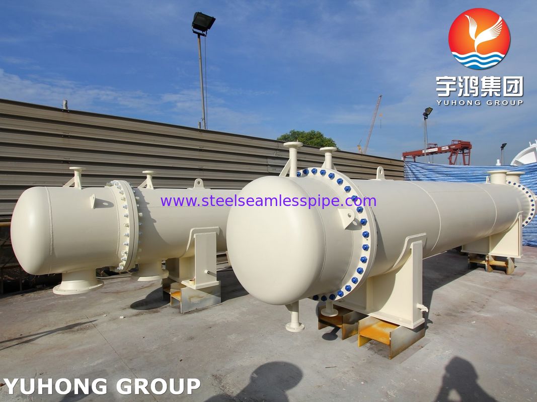 316L ফ্লোটিং হেড হিট এক্সচেঞ্জার এএসএমই সেকশন VIII ডিভ. ১