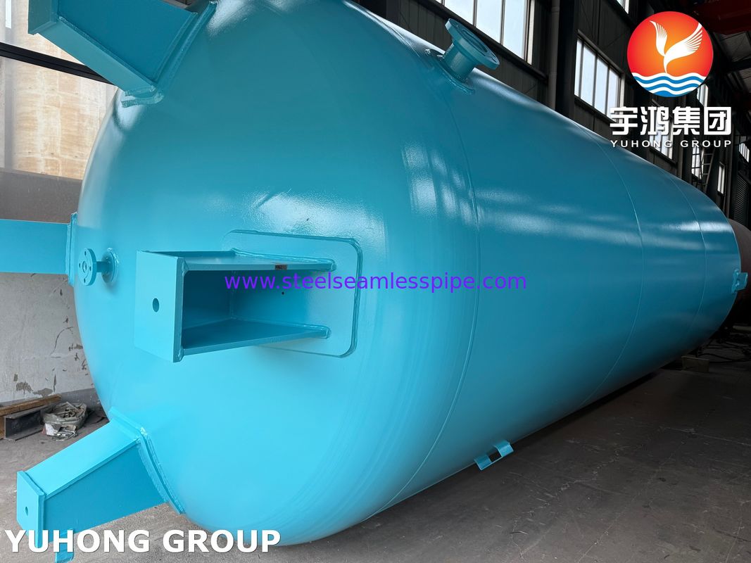 ASME SA516 GR.70 ঢালাই চাপপূর্ণ পাত্র, যা কঠিন শিল্প পরিবেশের জন্য তৈরি, ASME VIII IBC 2018 ASCE 7 NACE অনুযায়ী