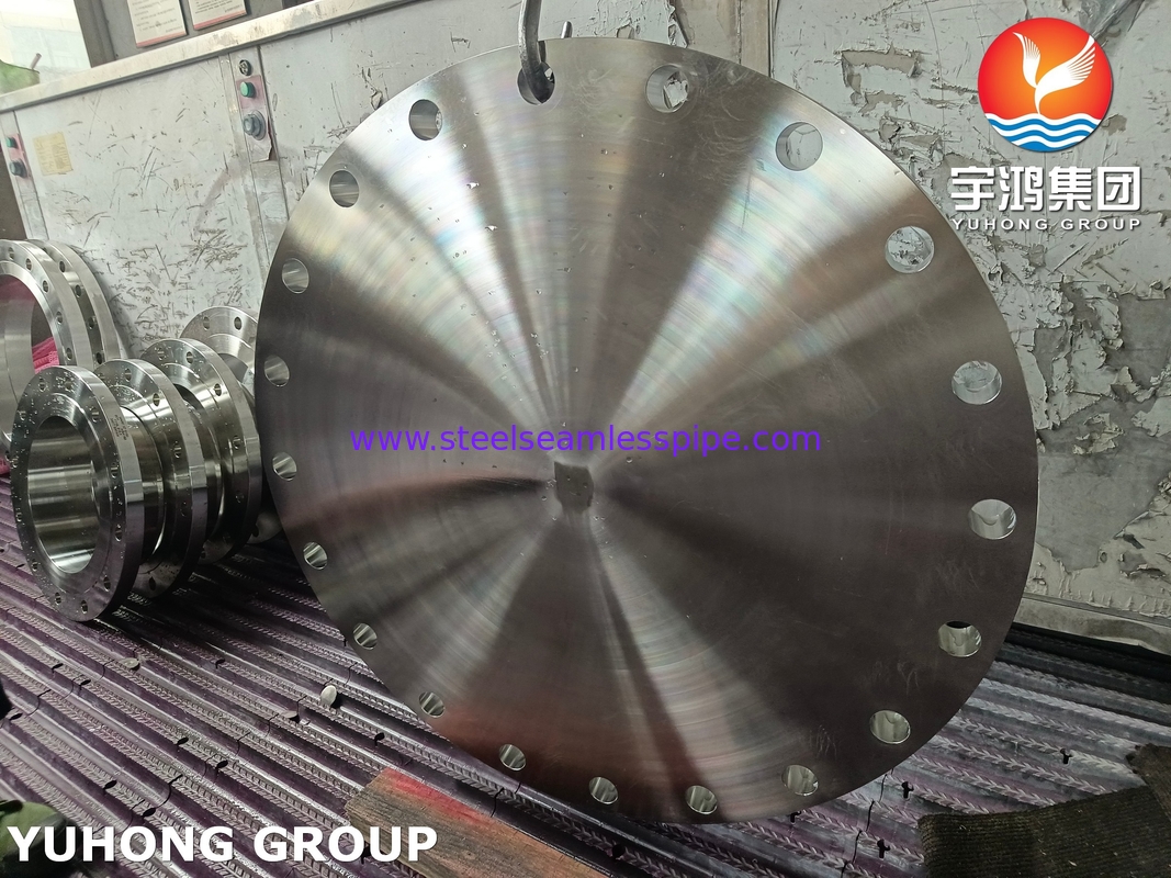 SA182 F304L স্টেইনলেস স্টিল স্লিপ অন ফ্ল্যাঞ্জ বাইন্ড ফ্ল্যাঞ্জ RF FF উচ্চ তাপমাত্রার পরিষেবার জন্য