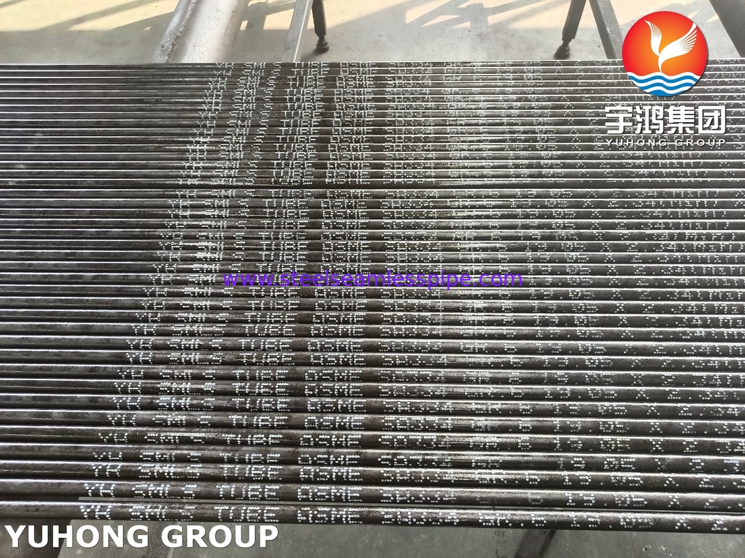 ASME SA334 Gr 6 কম তাপমাত্রা সার্ভিস জন্য seamless নিকেল খাদ ইস্পাত টিউব