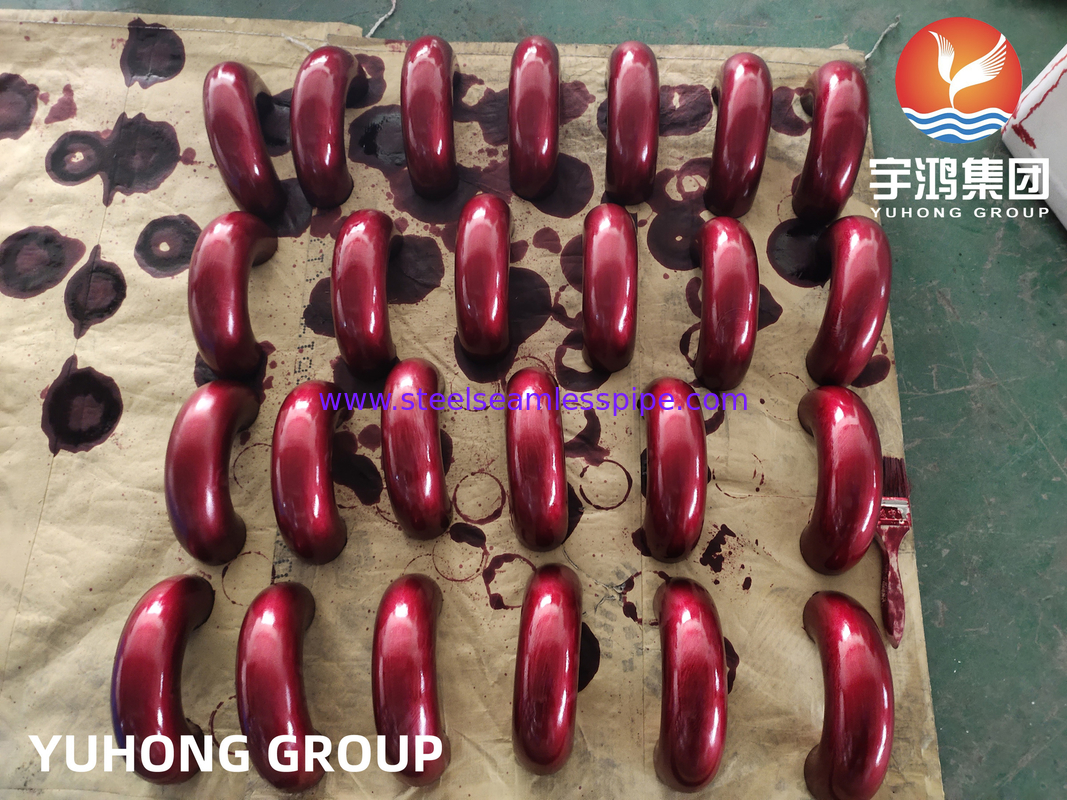 ডুপ্লেক্স স্টিল এএসটিএম A815 S32205 পাইপলাইন পাওয়ার প্ল্যান্টের জন্য রিটার্ন বন্ড এলকো