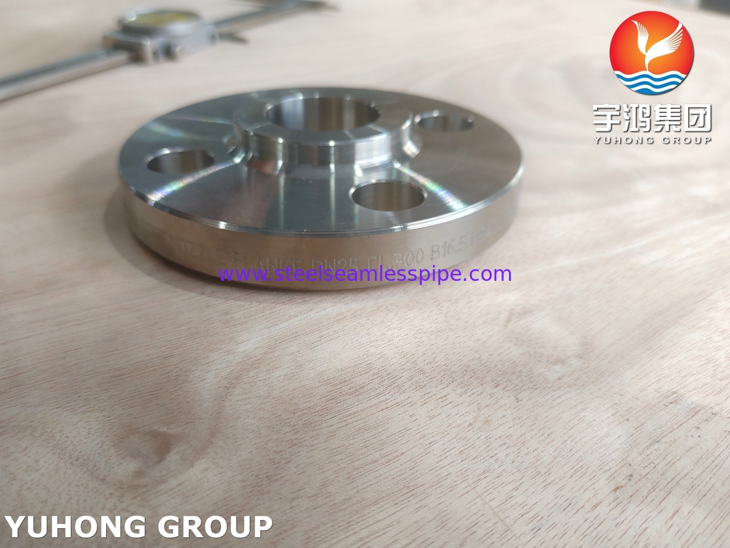 ASTM A182 F316Ti / UNS S31635 স্টেইনলেস স্টিল স্লিপ অন ফ্ল্যাঞ্জ B16.5 SORF ফ্ল্যাঞ্জ