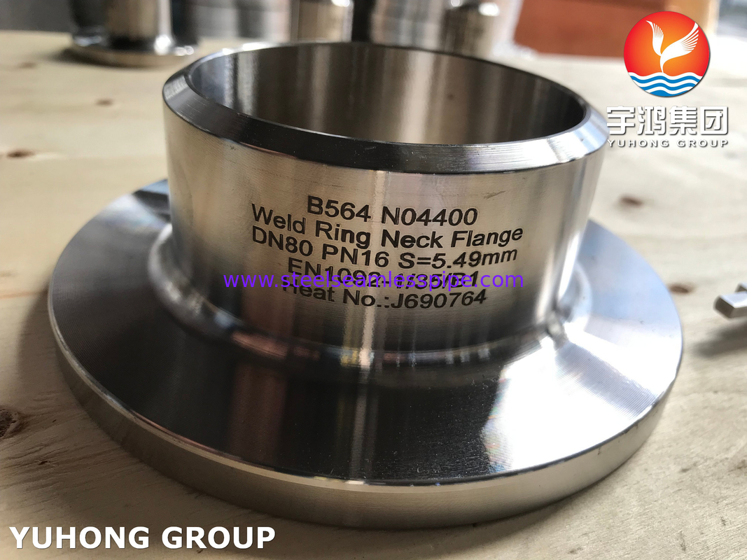 N04400 WNRF ফ্ল্যাঞ্জগুলি ASTM B564 সঙ্গতিপূর্ণ উচ্চ-কার্যকারিতা জারা প্রতিরোধী ফ্ল্যাঞ্জ