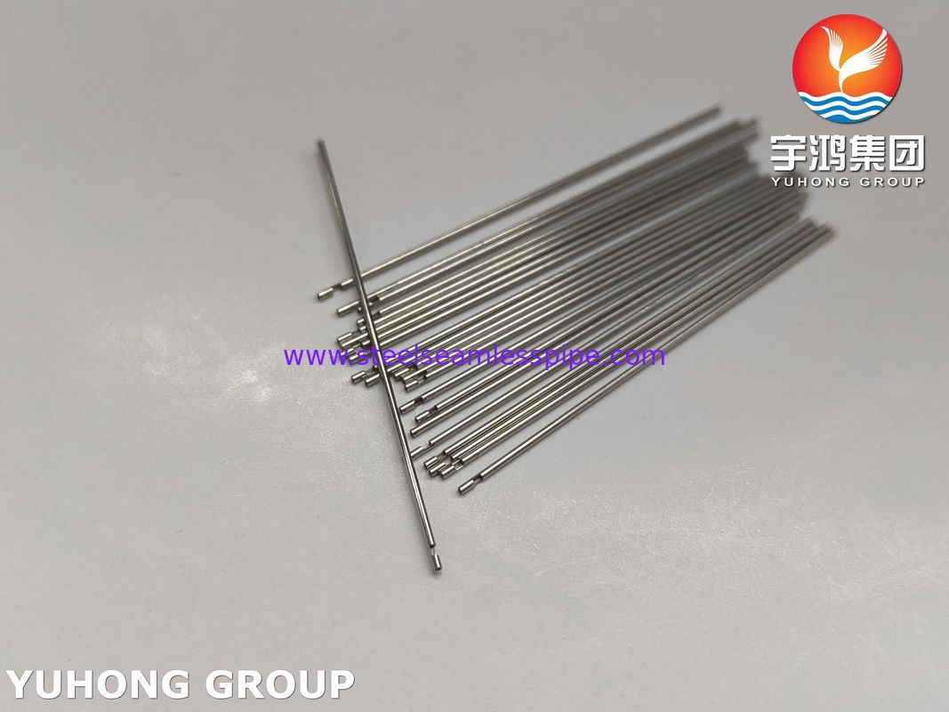 25G*32.5MM মেডিকেল স্টেইনলেস স্টীল একক-গর্ত সেচ ডেন্টাল নিডেল টিউব ISO9626 SUS304
