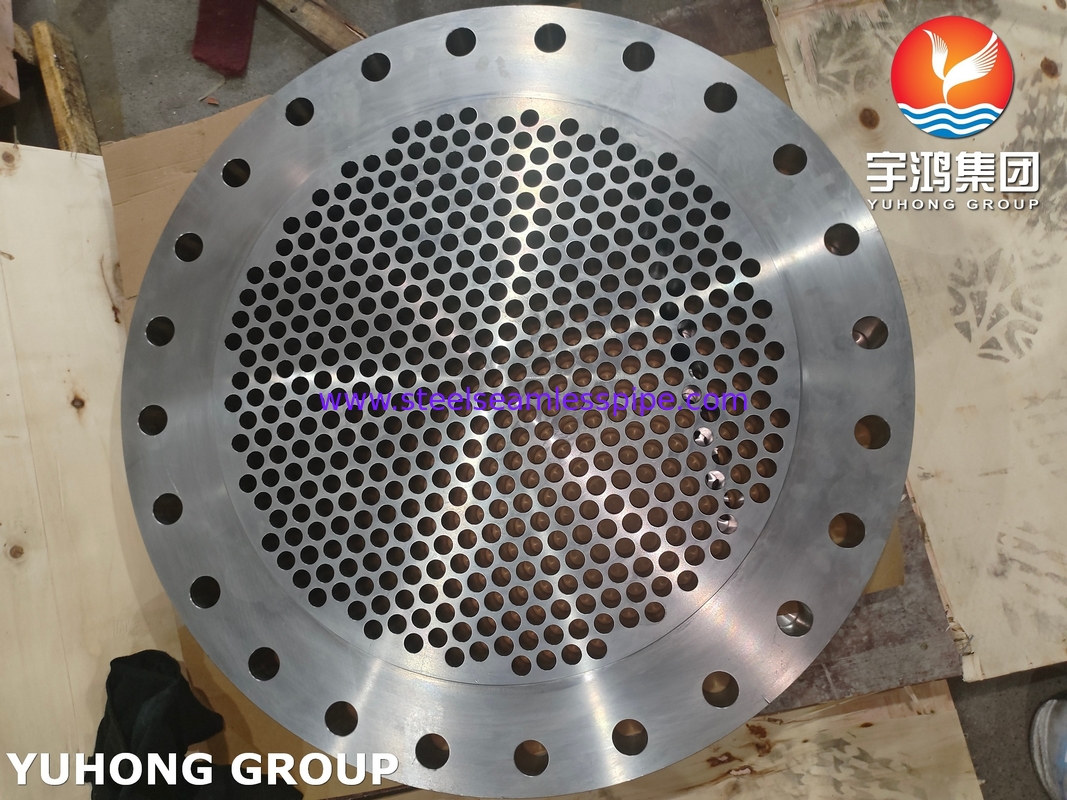 ASTM A182 F316Ti স্টেইনলেস স্টীল টিউব শীট ক্ষয় প্রতিরোধী, রাসায়নিক এবং সমুদ্রের জল ক্ষয় প্রতিরোধী