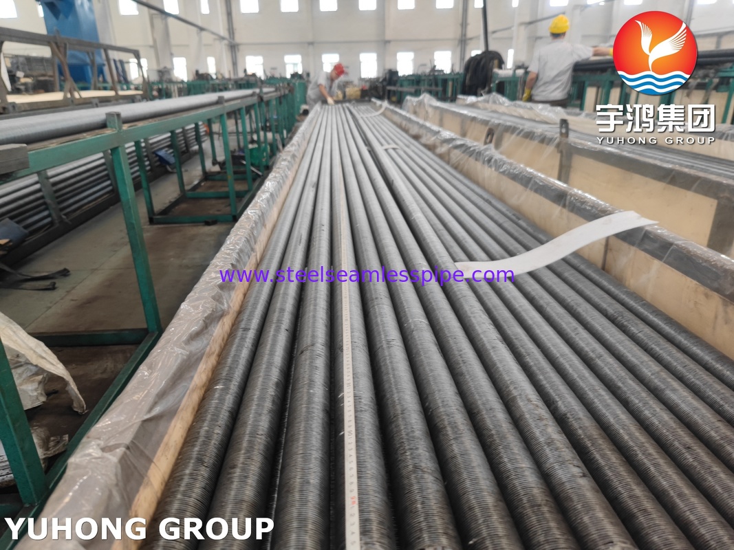 ASME SA209 অ্যালগরি স্টীল এমবেডেড ফিন টিউব AL1060 ফিন সঙ্গে তাপ এক্সচেঞ্জার জন্য