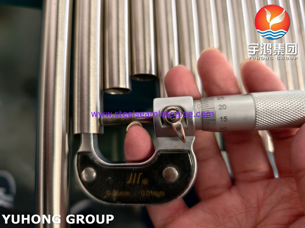 ASME SB163 N08810 নিকেল খাদ বিরামহীন টিউব উচ্চ তাপমাত্রা এবং চাপ পরিষেবার জন্য