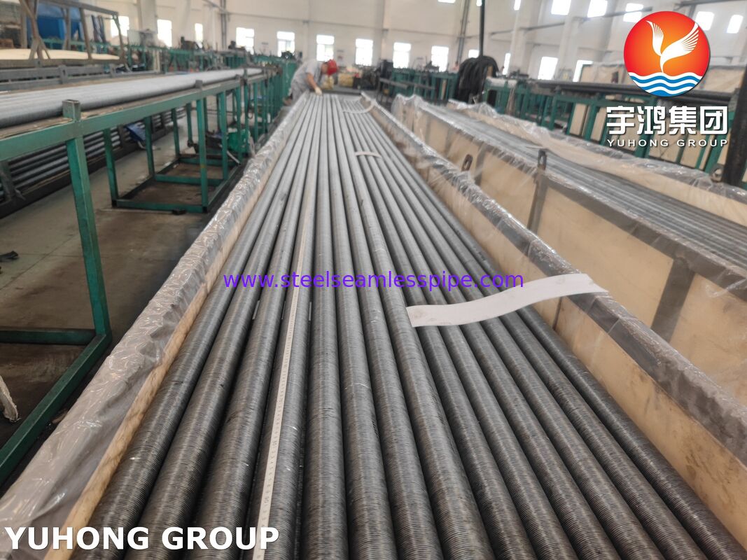 হিট এক্সচেঞ্জারের জন্য AL1060 ফিন সহ ASME SA209 কার্বন স্টিল এম্বেডেড ফিন টিউব