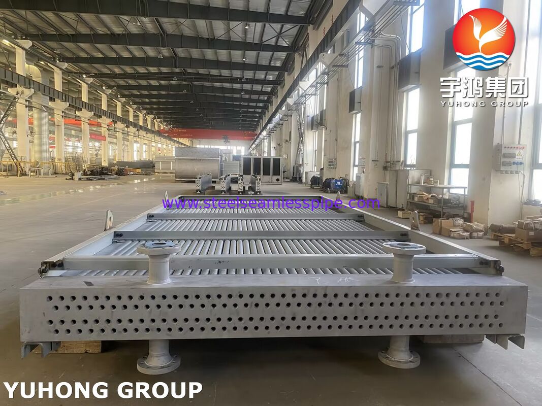 Monel 400 এয়ার কুলার টিউব বান্ডেল এক্সট্রুড অ্যালুমিনিয়াম ফিনস এবং ASME SB163 সিউমলেস টিউব সহ