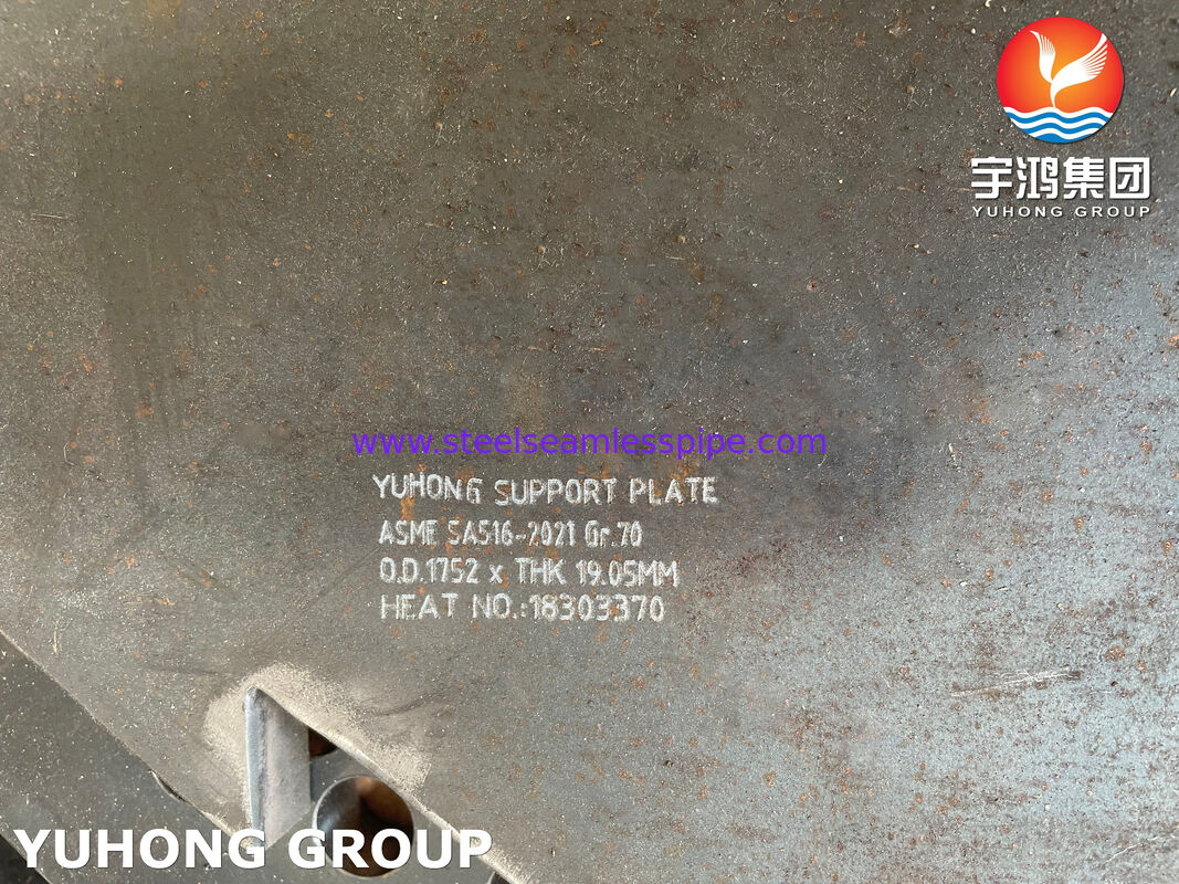 তাপ এক্সচেঞ্জারের জন্য ASME SA516 GR.70 কার্বন ইস্পাত প্লেট