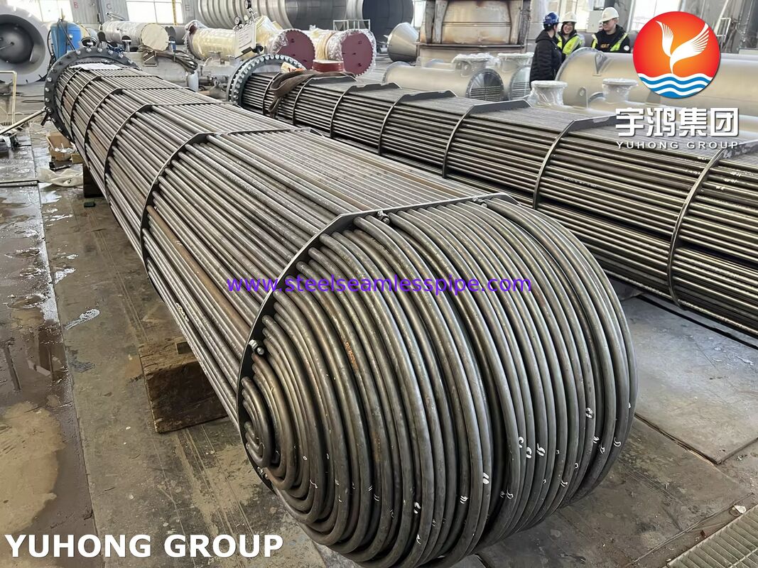 তাপ এক্সচেঞ্জার টিউব বান্ডেল SA350 LF2 CL1 টিউব শীট SA334 Gr.6 U Bend Tube