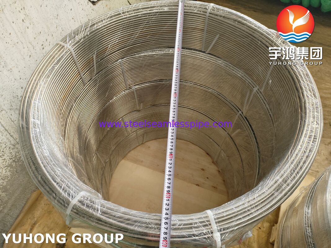 এএসটিএম এ২৬৯ টিপি৩১৬এল স্টেইনলেস স্টীল ব্রাইট অ্যানিলড রোলড টিউব ফর ইন্ডাস্ট্রিয়াল ফ্লুইড অ্যাপ্লিকেশন