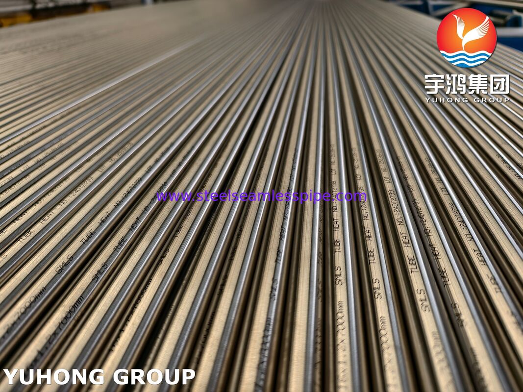 উচ্চ তাপমাত্রা এবং জারা-প্রতিরোধী অ্যাপ্লিকেশনের জন্য ASTM B163 N08810 নিকেল খাদ টিউব