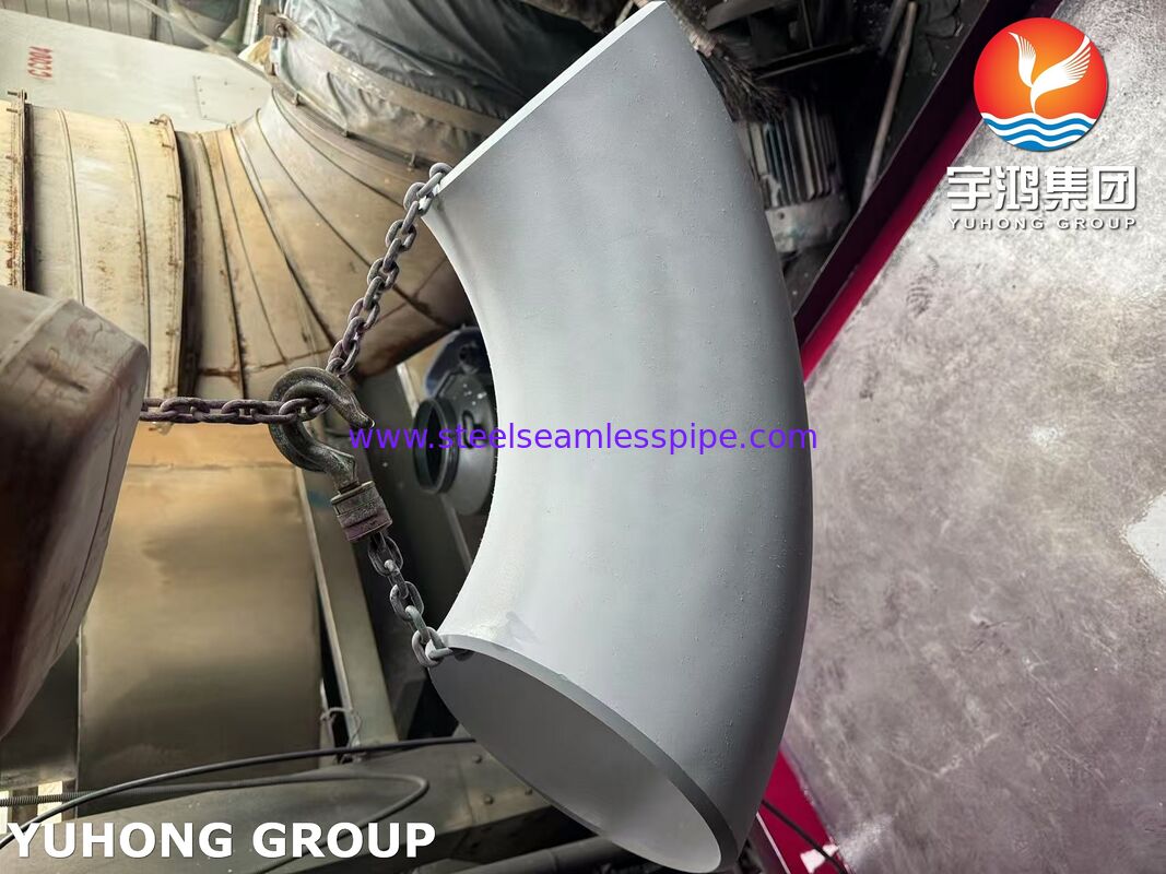 ASTM A403 WP304-S BW কনুই, শিল্প পাইপলাইন সিস্টেমের জন্য উচ্চ ক্ষয় প্রতিরোধ ক্ষমতা সম্পন্ন স্টেইনলেস স্টিল বাট ওয়েল্ড কনুই