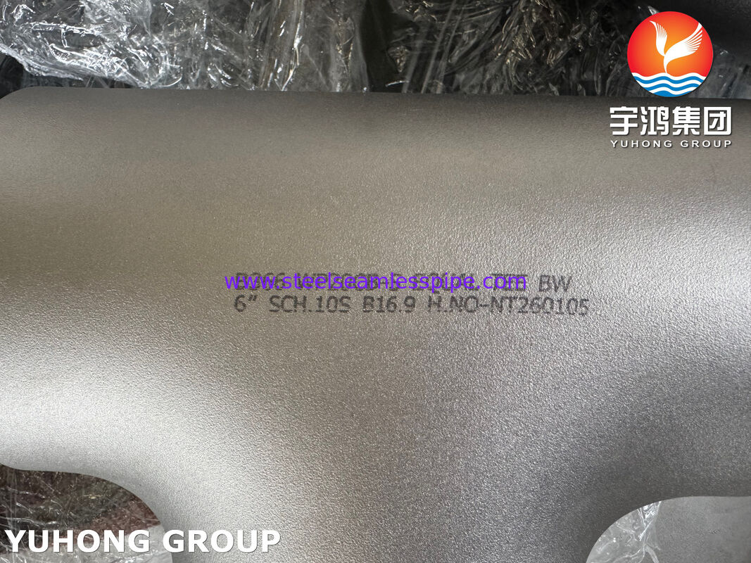 ASTM B366 N08810 ইনকোলোয় 800H নিকেল অ্যালয় ইকুয়াল টি উচ্চ তাপমাত্রার পাইপিংয়ের জন্য