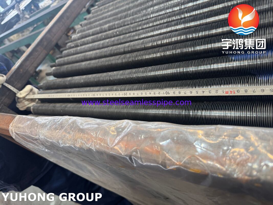 এল-টাইপ ওয়াউন্ড ফিনড টিউব (AL1060 অ্যালুমিনিয়াম ফিন সহ ASME SA179 স্টিল টিউব)