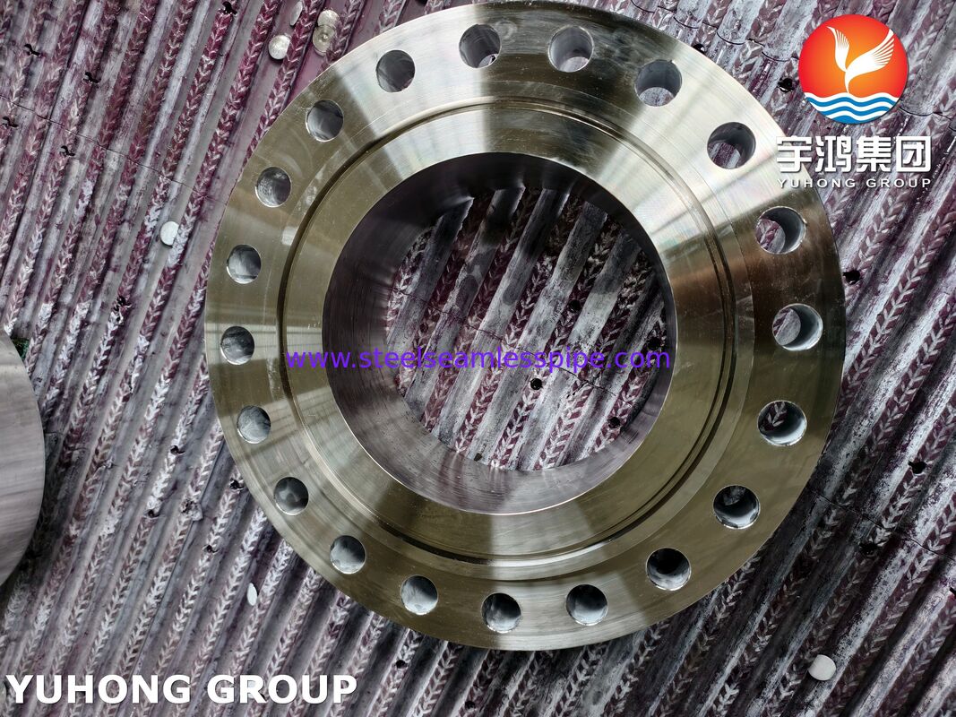 ASTM B564 UNS N04400 ওয়েল্ড নেক ফ্ল্যাঞ্জ Monel 400 ফ্ল্যাঞ্জ নিকেল তামা খাদ WNRTJ ফ্ল্যাঞ্জ