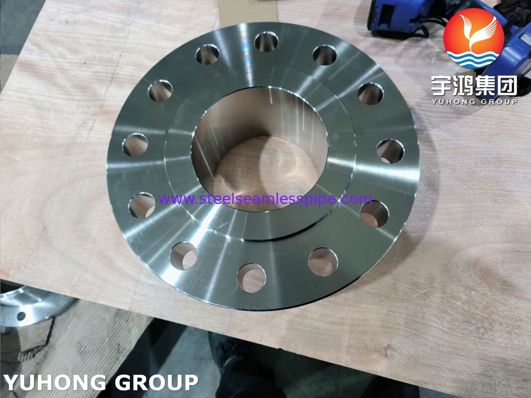 সুপার ডুপ্লেক্স 2507 ফ্ল্যাঞ্জ ASTM A182 UNS S32750 / F53 সুপার ডুপ্লেক্স ওয়েল্ড নেক ফ্ল্যাঞ্জ