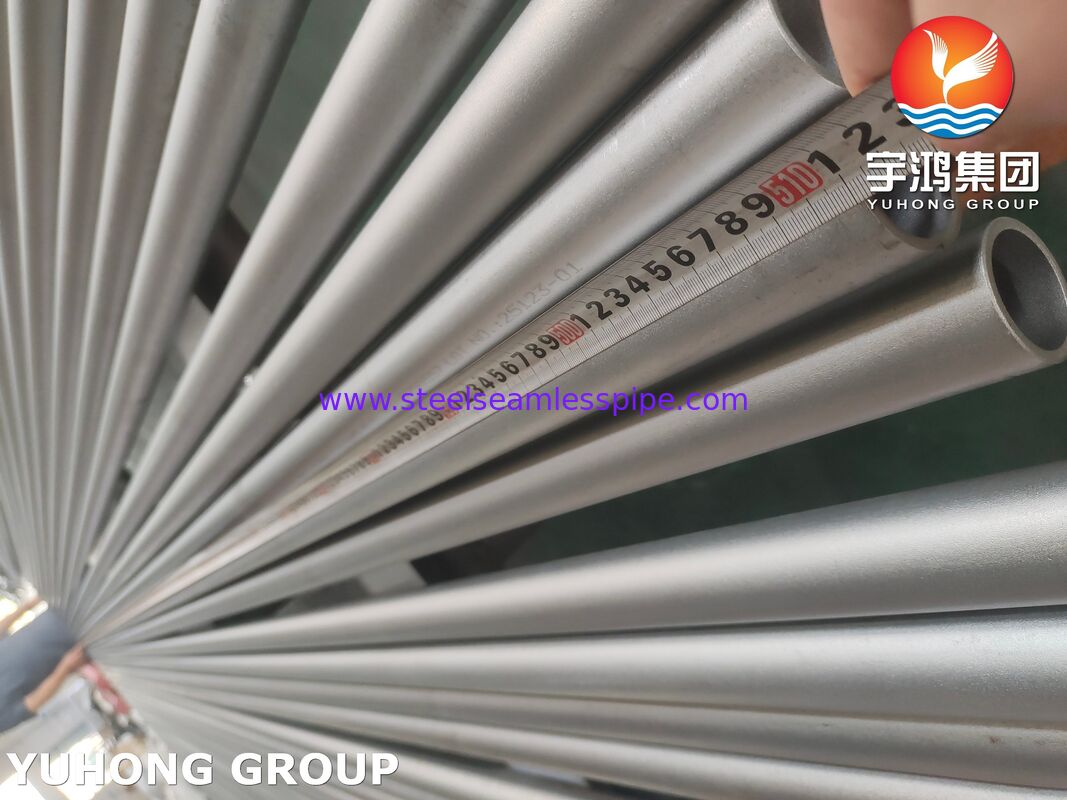 ASTM A268 TP405 কম ক্রোমিয়াম এবং উচ্চ অ্যালুমিনিয়াম সহ ফেরিটিক স্টেইনলেস স্টিল টিউব, নন-এয়ার-হার্ডেনিং