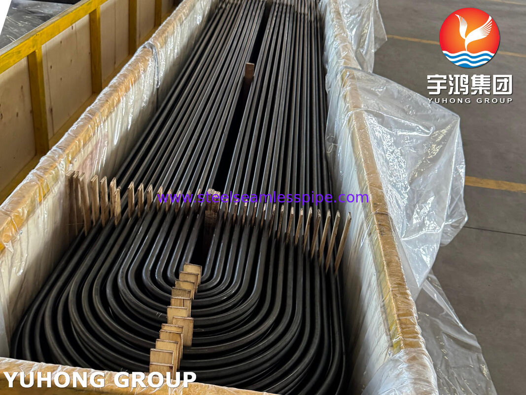 ASTM A179 ASME SA179 কার্বন ইস্পাত সিউমলেস ইউ টিউব তাপ এক্সচেঞ্জার এবং কনডেনসার জন্য