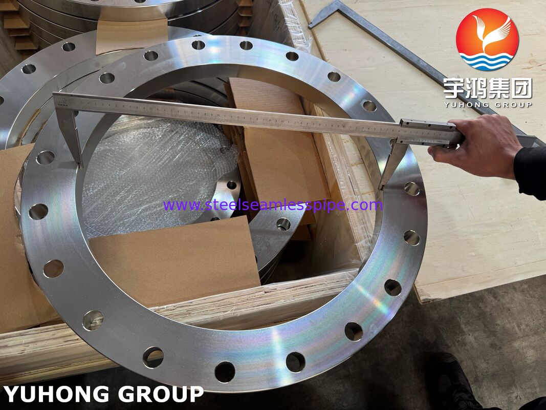 EN1092-1 F316L স্টেইনলেস স্টীল ফ্ল্যাট ফেস প্লেট ফ্ল্যাঞ্জ PN2.5-PN100, DN10-DN600